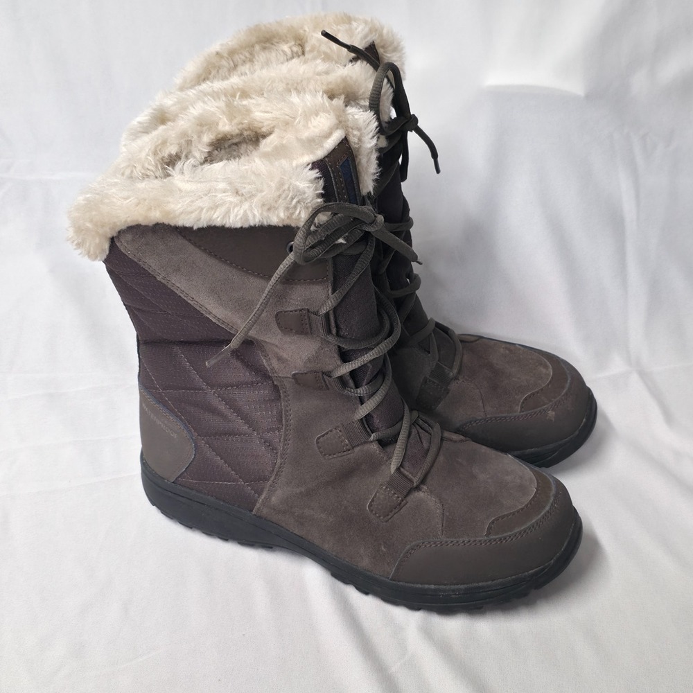 Columbia Ice Maiden ll Women's Brown Waterproof Boots Size 9.5 BL1581-232